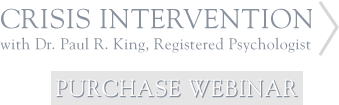 Purchase Crisis Intervention Webinar